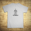 Keep calm and do it yoursefl, Barva Bílá, Velikost L Bezvatriko.cz 108064