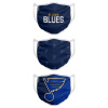 St. Louis Blues rúšky Foco set of 3 pieces