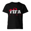 JAKS DETSKÉ TRIČKO FIFA KING - ČIERNE Rozmery: 122
