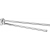 Aqualine RUMBA držiak uterákov otočný dvojitý 450mm, chróm RB121