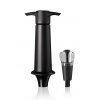 Vákuová pumpa na víno s lievikom a zátkou Vacu Vin Wine Server & Saver 7,3 x 4,5 x 13,4 cm čierna farba 06824606. ONE SIZE