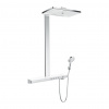 Hansgrohe Rainmaker Select - Showerpipe 460 3jet EcoSmart 9 l/min s termostatom, biela/chróm 27029400