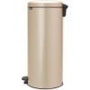 Odpadkový kôš s pedálom NewIcon 30 l champagne