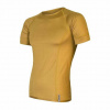 Tričko Sensor Coolmax Tech - Pánske kr. rukáv Mustard M