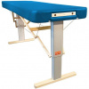 Prenosný elektrický masážny stôl Clap Tzu Linea Wellness Farba: PU - azúrová (azure), Rozmery: 192x80cm, Doplnky: sieťové napájanie + vstavané elektrické vyhrievanie + nožný spínač od 192*75 cm | 29 k