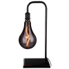 Minimalistická industry čierna lampa