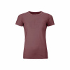 Ortovox dámske tričko 120 Tec Lafatscher Topo T-shirt W | farba: mountain rose, veľkosť: S