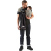 Baby šatka JPMBB bez uzla (Charcoal grey/Olive) (Little baby wrap without a knot)
