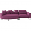 Livetastic VEĽKÁ POHOVKA, textil, magenta - Sedačky - 001968009106