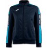 Joma Dámska bunda JACKET CHAMPIONSHIP IV DARK NAVY-FLUOR TURQ. WOMAN Veľkosť: M