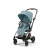 Cybex Športový kočík Eezy S Twist+2 Varianta: Stormy Blue / Taupe Frame