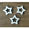 Mini drevený výrez hviezdičky 1,5 cm