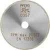 PFERD TOOLS 68407503 D1A1R 75-2-10 D 357 GAD diamantový rezný kotúč Priemer 75 mm Ø otvoru 10 mm Duroplast , Technická keramika 1 ks; 68407503