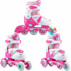 Korčule pre deti - Roller-Roller nastaviteľný 3v1 Croxer Missy 27-30 LED (Korčule pre deti - Roller-Roller nastaviteľný 3v1 Croxer Missy 27-30 LED)