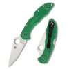 Spyderco Delica Green C11FPGR