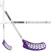 FLOORBEE SpitFire 29 Carbon PRO light white/purple biela / fialová, Pravá (pravá ruka dole), 100cm (=110cm)
