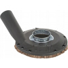BOSCH Odsávací kryt s kefovým vencom 115/125 mm, 2605510224