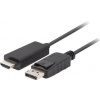 LANBERG Cable DisplayPort M v1.1->HDMI M 1.8m black CA-DPHD-11CC-0018-BK