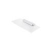 NIMCO NIKAU polička matné sklo 20 x 11 cm bez ohrádky, chrómový držiak NK 30091B20-26