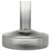 ferm LIVING Dekantér RIPPLE 1,7 l, šedá, sklo