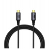 PremiumCord USB4™ Gen 3x2 40Gbps 8K@60Hz 240W Thunderbolt 3 kabel 0,8m (ku4cr08)