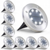 Solárna zapichovacia záhradná lampa - Solárne LED žiarovky zahŕňali pôdu skupinu 8 ks (Solárne LED žiarovky zahŕňali pôdu skupinu 8 ks)