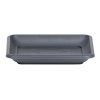 Prosperplast Miska TERRA hranatá 14 cm - barva: antracit, sada 10 ks