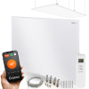 Infračervený vykurovací panel CRONOS Graphene PRO CGP-300TWP biely + Stropná montáž