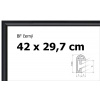 BFHM Plastový rám na puzzle 42x29, 7cm A3 - čierny