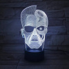 3Dmix 3DL-BSC006 – 3D LED nočná lampa - Terminátor