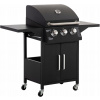 PLYNOVÝ BBQ GRIL S 3 HORÁKAMI, KAŽDÝ 3 KW, 4 KOLESÁ, BOČNÉ STOLY + ZADARMO (PLYNOVÝ BBQ GRIL S 3 HORÁKAMI, KAŽDÝ 3 KW, 4 KOLESÁ, BOČNÉ STOLY + ZADARMO)