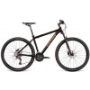bicykel DEMA PEGAS 1 LTD black-orange, Veľkosť rámu 17´´
