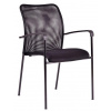 OFFICE PRO Konferenčná rokovacia stolička TRITON BLACK čierna