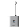 Rozbočovač Orico 6 v 1, HDMI 4K + 2x USB-A 3.0, USB-C, 100W PD