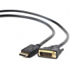 Gembird kabel DisplayPort na DVI, M/M, 1m CC-DPM-DVIM-1M