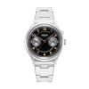 Vulcain Monopusher Heritage - čierna / biela - Steel Bracelet + 5 rokov záruka a darček ZADARMO