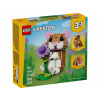LEGO Creator 3 v 1 31376 Roztomilý škrečok s kvetinou