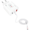Skross Power Charger 65W PD GaN Combo+ EU USB nabíjačka do interiéru, max. prúd 3.25 A, 3 x 1x USB-A, 2x USB-C®, SKKT0465WPDEUCN; SKKT0465WPDEUCN
