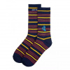 Ponožky SANTA CRUZ SCREAMING MINI HAND SOCKS NAVY STRIPE