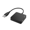 USB 2.0 Hub 1 : 4, čierna Hama 200121