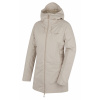 Husky Naveli L beige XL-plus Dámsky kabát Hardshell