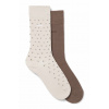 Hugo Boss 2 PACK - pánske ponožky BOSS 50524282-271 39-42