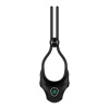 Nexus - Forge Vibrating Adjustable Lasso Silicone Cock Ring Black
