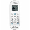 Diaľkový Ovládač univerzálny TechTell KT-E08 6000v1 pre klimatizáciu, biely