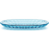 Guzzini 131301SAR81 Servírovacia tácka Vanity oválna 32 cm modrá