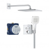 Podomietkový systém Grohe Precision SmartControl s termostatickou batériou, chróm 34876000