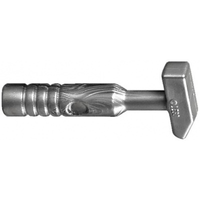 11402h Flat Silver Tool Cross Pein Hammer - 3-Rib Handle (Stříbrné kladivo s křížovou rukojetí - 3-ramenná rukojeť)