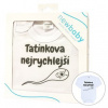 New Baby Body s potlačou Tatínkova nejrychlejší