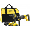 Stanley SFMCK216MDS FatMax V20 Aku kombinovaná sada (18V/1x4,0Ah/1x2,0Ah), taška