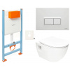 Siko Závěsný wc set do lehkých stěn / předstěnová SAT Project VSSATPRO51600